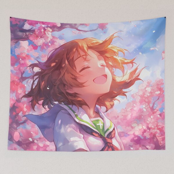 Item preview, Miho Nishizumi Girls und Panzer Anime Sakura Breeze Joy designed and sold by GABRIELMURPHY.
