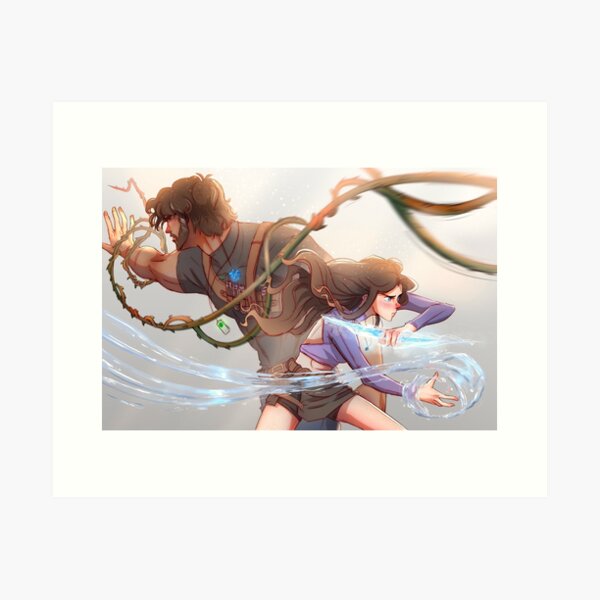 Item preview, Gaius and Lisa Magic Weilding designed and sold by The Agapéd Bearer Merch.