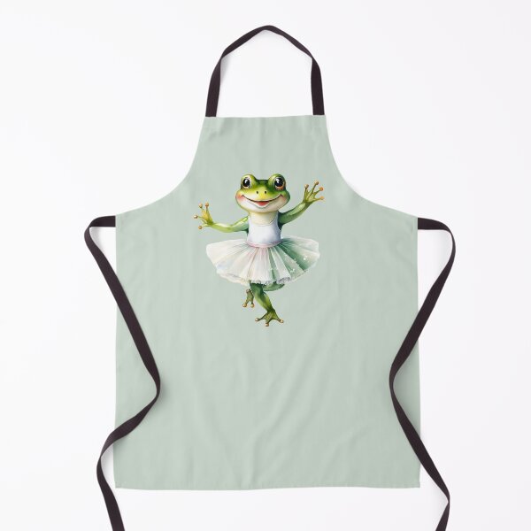 Item preview, Cute frog ballerina dancing ballet. designed and sold by OEKAKIYASAN.
