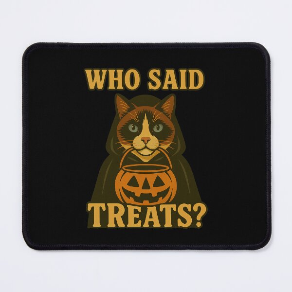 Item preview, Snowshoe Cat Halloween Who Said Treats Pumpkin Witch Costume Mom Dad Kids designed and sold by FurryHavenPH.