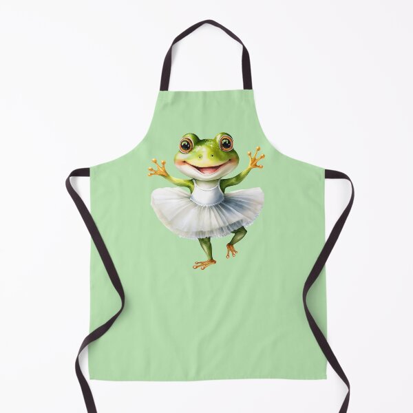 Item preview, Cute frog ballerina dancing ballet. designed and sold by OEKAKIYASAN.