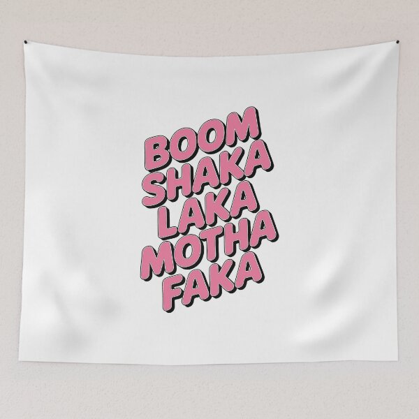 Aperçu de l'œuvre Boom Shaka Laka créée et vendue par NickTaroDesign.