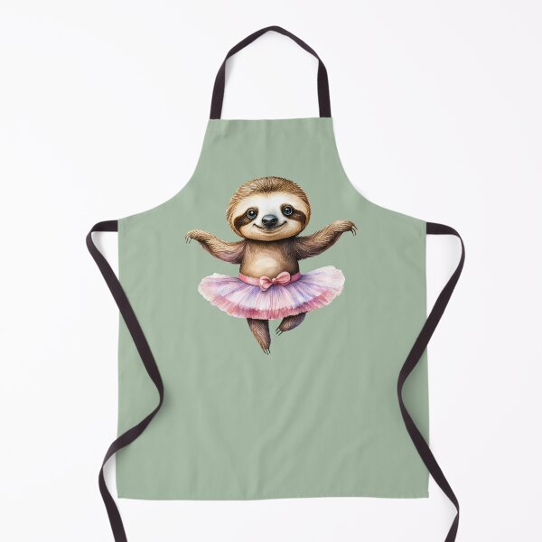 Item preview, Cute sloth ballerina dancing ballet designed and sold by OEKAKIYASAN.