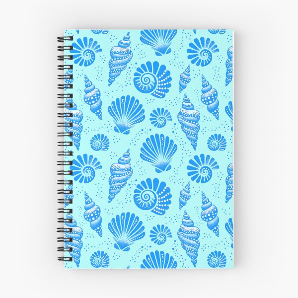 Item preview, Seashells Cerulean Blue designed and sold by SilverPegasus.
