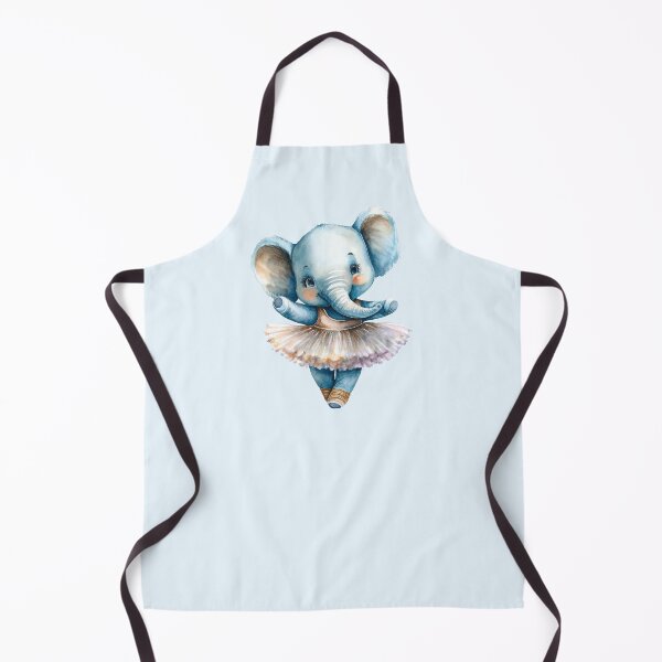 Item preview, Cute elephant ballerina dancing ballet designed and sold by OEKAKIYASAN.