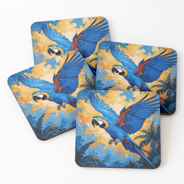 Item preview, Blue Macaw designed and sold by Art-Design-EM.