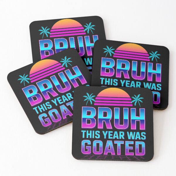Item preview, Bruh This Year Was Goated-Funny Gift For Last Day Of School designed and sold by LovelyEvaDesign.