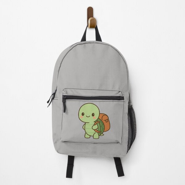 Item preview, Little Kawaii Turtle with Backpack - Cute Design designed and sold by ALBANAT.