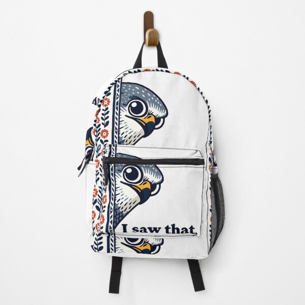 Item preview, On It Like a Hawk "I saw that" - Nosey Falcon Scandinavian Folk Art by heidiannemorris © designed and sold by FOLK ART FUSION by heidiannemorris.