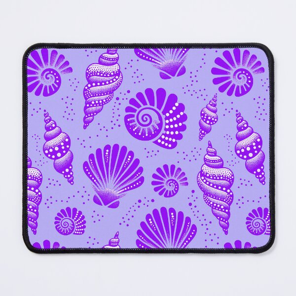 Item preview, Seashells Purple designed and sold by SilverPegasus.