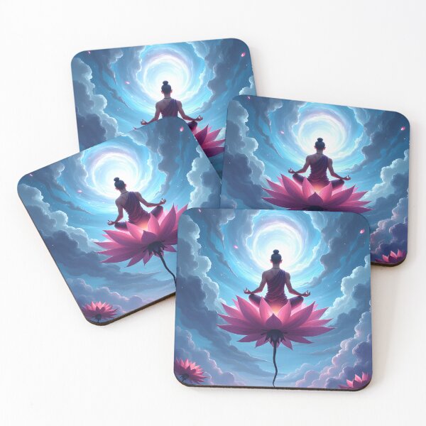 Item preview, Ascension Through the Lotus Vortex designed and sold by oanaunciuleanu.