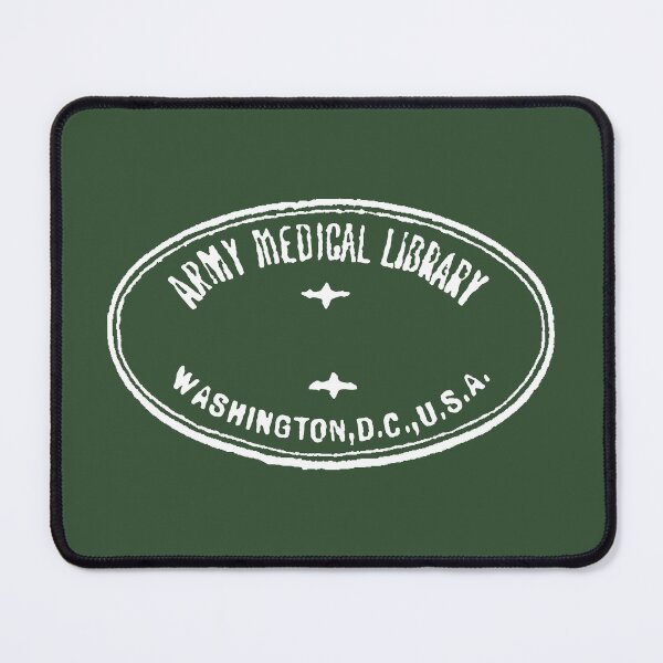 Item preview, US Army Medical Library Book Stamp designed and sold by Pixelchicken.