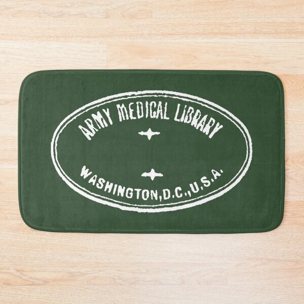 Item preview, US Army Medical Library Book Stamp designed and sold by Pixelchicken.
