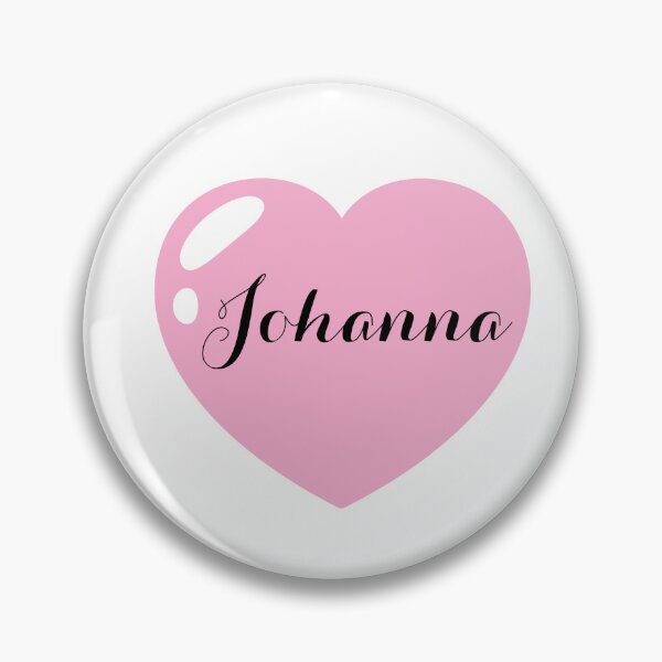 Item preview, Johanna Name with pink Heart  designed and sold by Monika Howarth.
