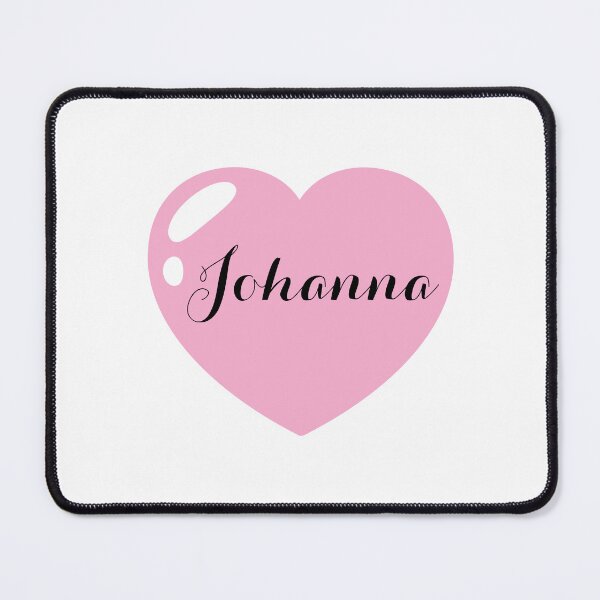 Item preview, Johanna Name with pink Heart  designed and sold by Monika Howarth.