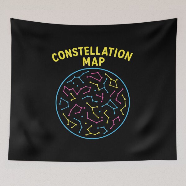 Item preview, neon constellation map designed and sold by optimusprime39.