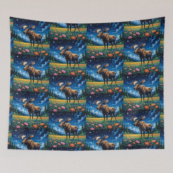 Item preview, Starry Moose designed and sold by Art-Design-EM.