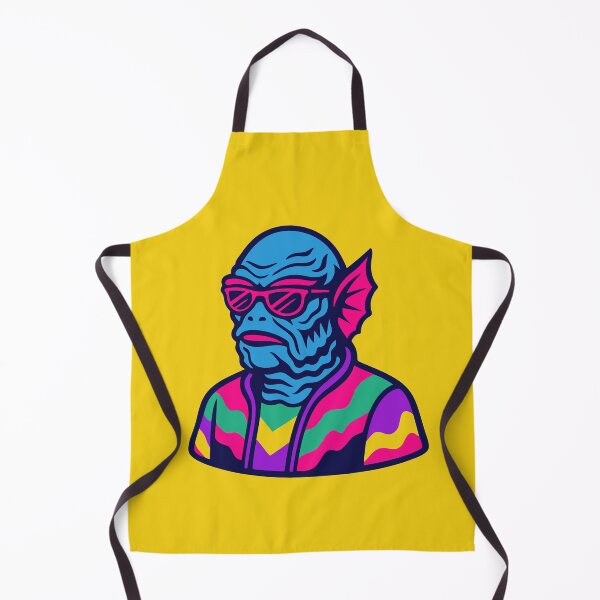 Item preview, Retro 80s Neon Swamp Thing designed and sold by Oh, the HORROR!.