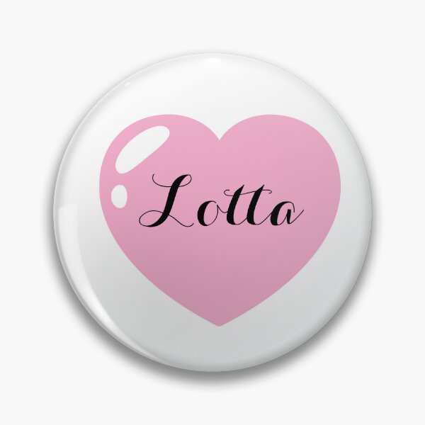 Item preview, Lotta Name with pink Heart  designed and sold by Monika Howarth.