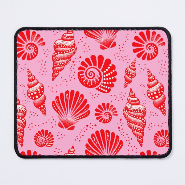 Item preview, Seashells Red and Pink designed and sold by SilverPegasus.