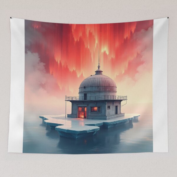 Item preview, Sanctuary Amidst the Aurora designed and sold by oanaunciuleanu.