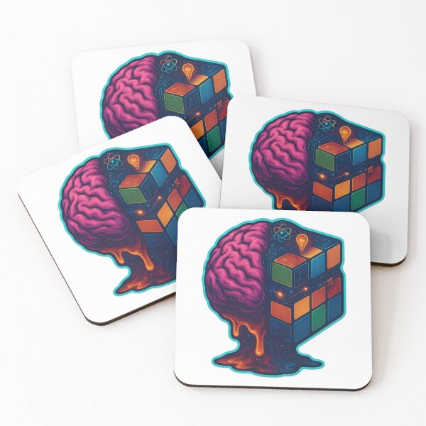 Item preview, Brain Teaser Mind Melt – Rubik's Cube & Brain Fusion designed and sold by Papurica.
