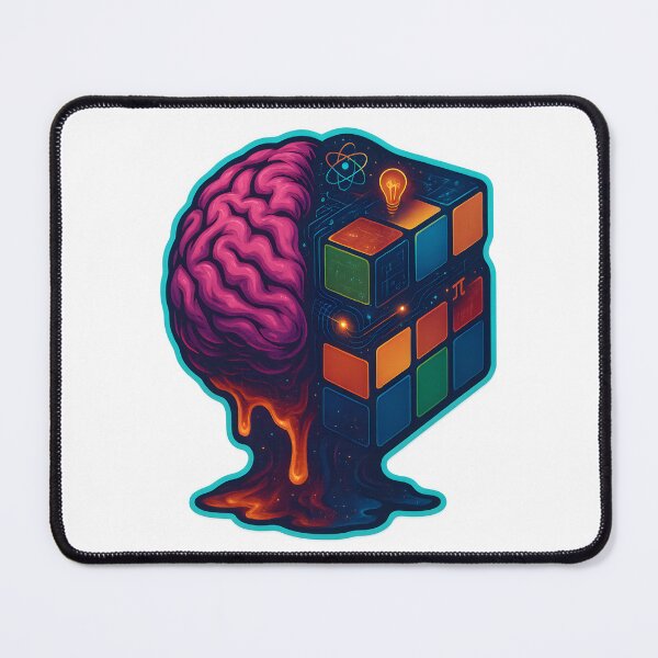 Item preview, Brain Teaser Mind Melt – Rubik's Cube & Brain Fusion designed and sold by Papurica.