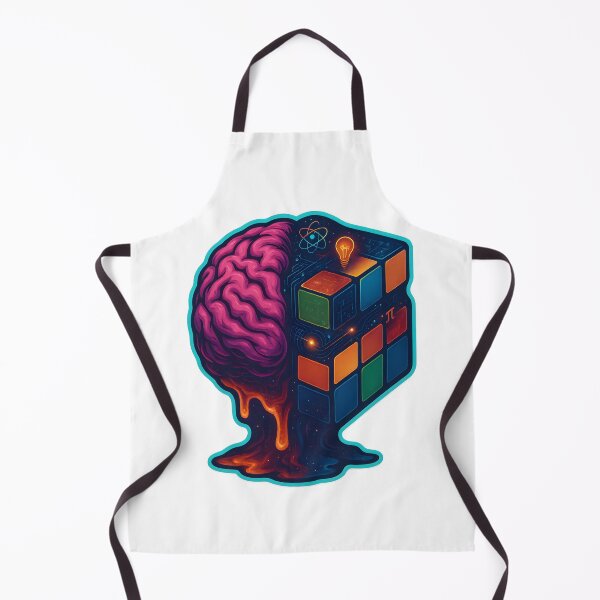Item preview, Brain Teaser Mind Melt – Rubik's Cube & Brain Fusion designed and sold by Papurica.