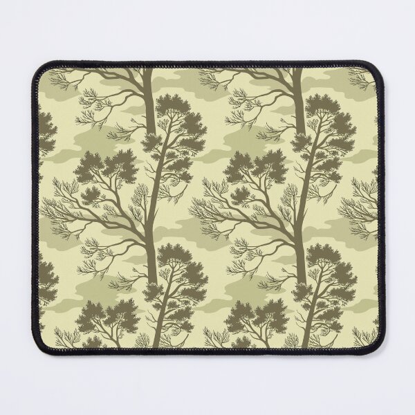 Item preview, Neutral Wilderness Pattern – Tactical Yet Minimalist Tree & Blotch Motif designed and sold by Simple Nature Studio.