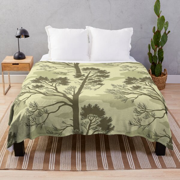 Item preview, Neutral Wilderness Pattern – Tactical Yet Minimalist Tree & Blotch Motif designed and sold by Simple Nature Studio.