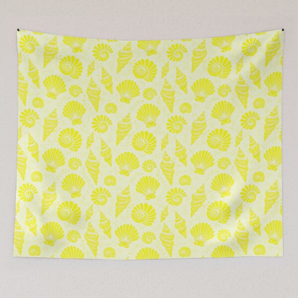 Item preview, Seashells Yellow designed and sold by SilverPegasus.