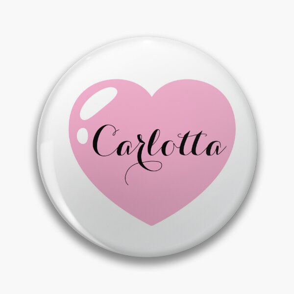 Item preview, Carlotta Name with pink Heart  designed and sold by Artbymonika.