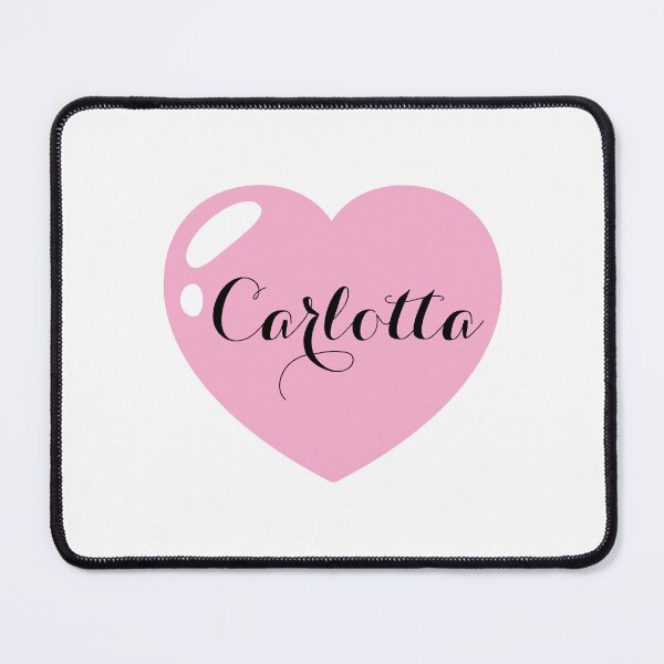 Item preview, Carlotta Name with pink Heart  designed and sold by Artbymonika.