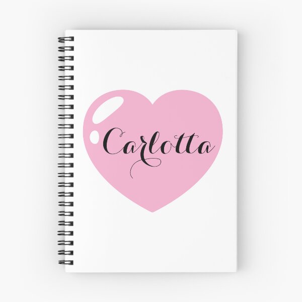 Item preview, Carlotta Name with pink Heart  designed and sold by Artbymonika.