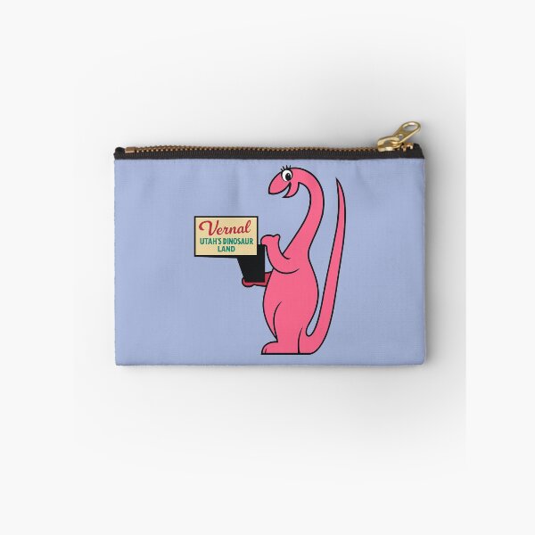 Item preview, Vernal Utah Dinosaur Mascot Dinah Retro Travel Graphic designed and sold by ArtSpireWorks.