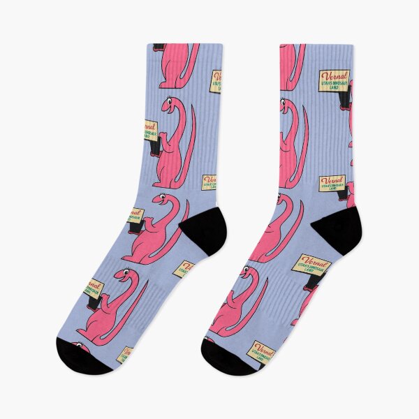 Item preview, Vernal Utah Dinosaur Mascot Dinah Retro Travel Graphic designed and sold by ArtSpireWorks.