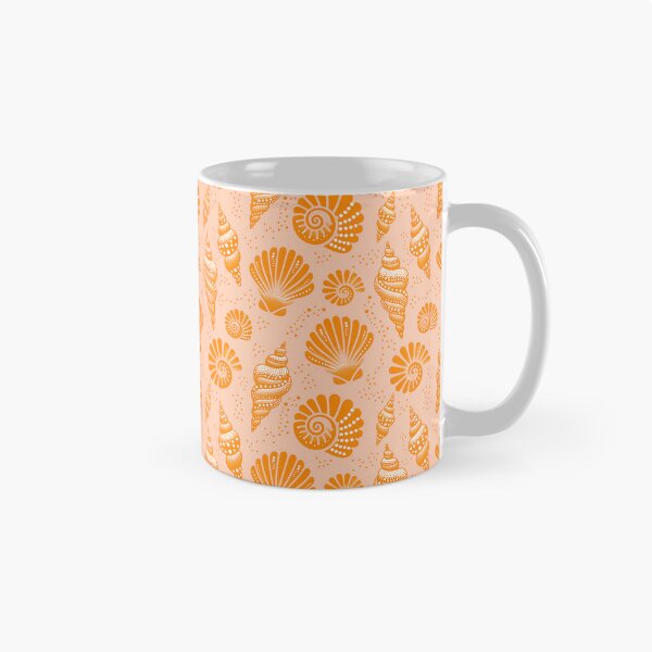 Item preview, Seashells Orange designed and sold by SilverPegasus.