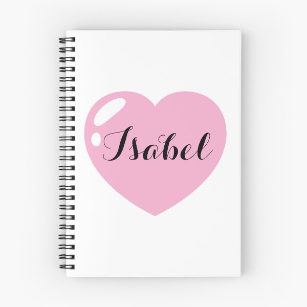 Item preview, Isabel Name with pink Heart  designed and sold by Artbymonika.