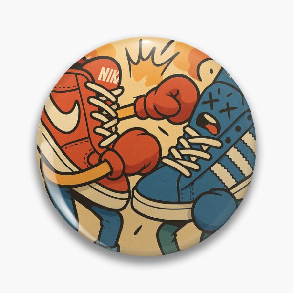 Item preview, Nike vs Adidas designed and sold by Roky22.
