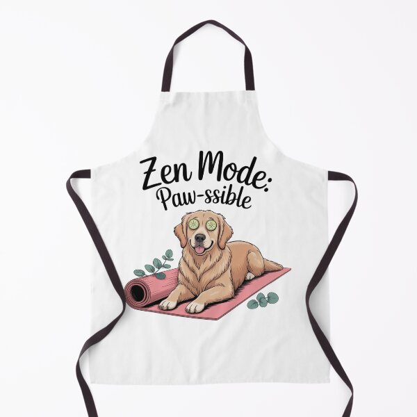 Item preview, Zen Mode Pawssible – Cute Dog Yoga Design designed and sold by ArtByYunus.