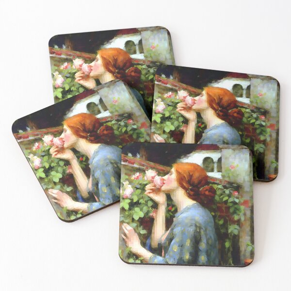 Item preview, John William Waterhouse - The Soul of a Rose designed and sold by Jon-Baran.