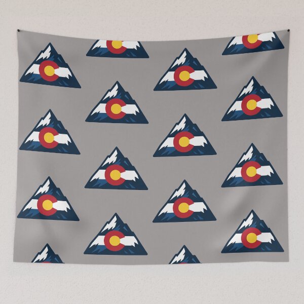 Item preview, Colorado Mountain Flag Graphic – Bold Colorado State Design designed and sold by ArtSpireWorks.