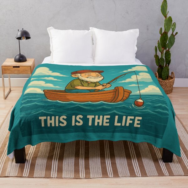 Item preview, This Is the Life – Peaceful Fishing Moments designed and sold by EfraimFunArt.