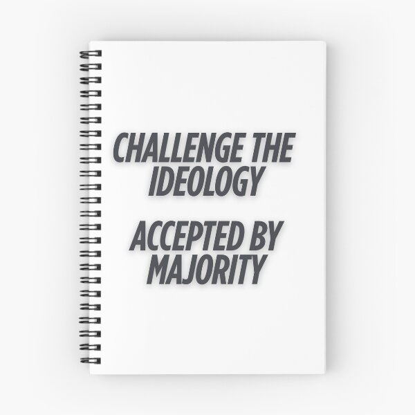 Item preview, Challenge the Ideology (Ver 2 - Black/Bold) designed and sold by HarmoniaVX.