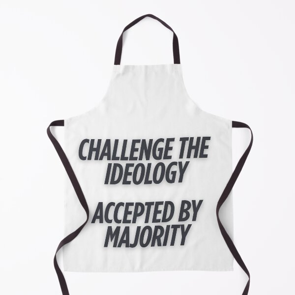 Item preview, Challenge the Ideology (Ver 2 - Black/Bold) designed and sold by HarmoniaVX.