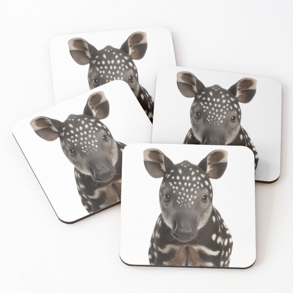 Item preview, Adorable Baby Tapir for Cute Tapir lovers designed and sold by LazyOwlStore.
