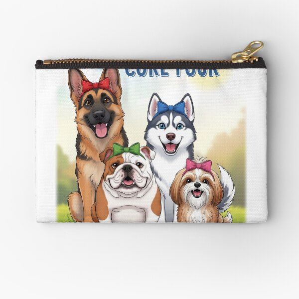 Item preview, Core Four Dogs, german shepherd, husky, english bulldog, lhasa apso, core 4 designed and sold by Christopher Faxon.