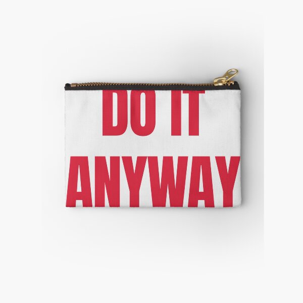 Item preview, Do It Anyway – Red Bold Motivational Quote Design designed and sold by thoratsdesign.