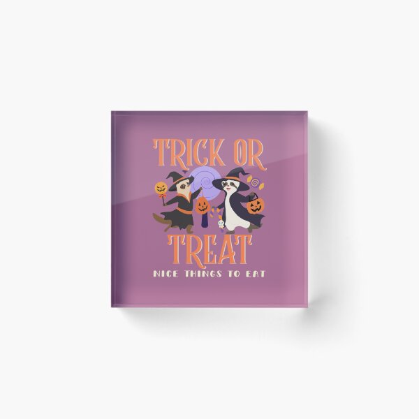 Item preview, Trick or treat nice things to eat designed and sold by BritishDelights.