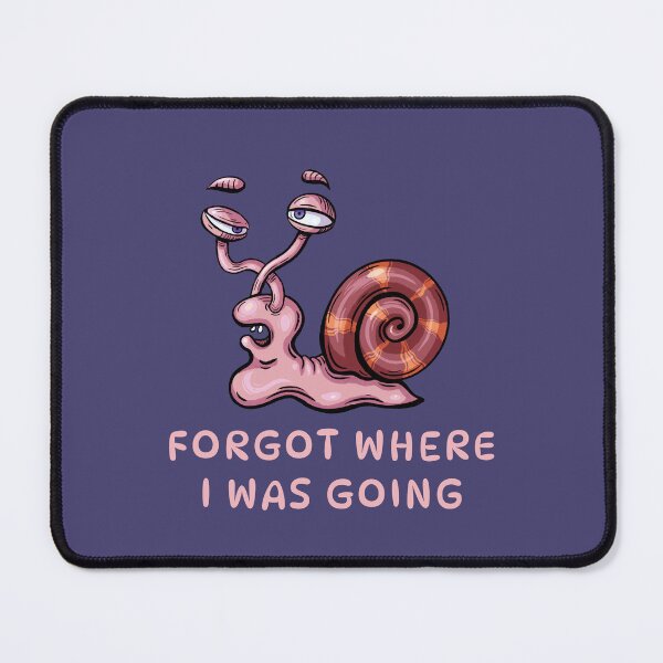 Item preview, Lost Forgetful Snail designed and sold by Hoda Hefzy.